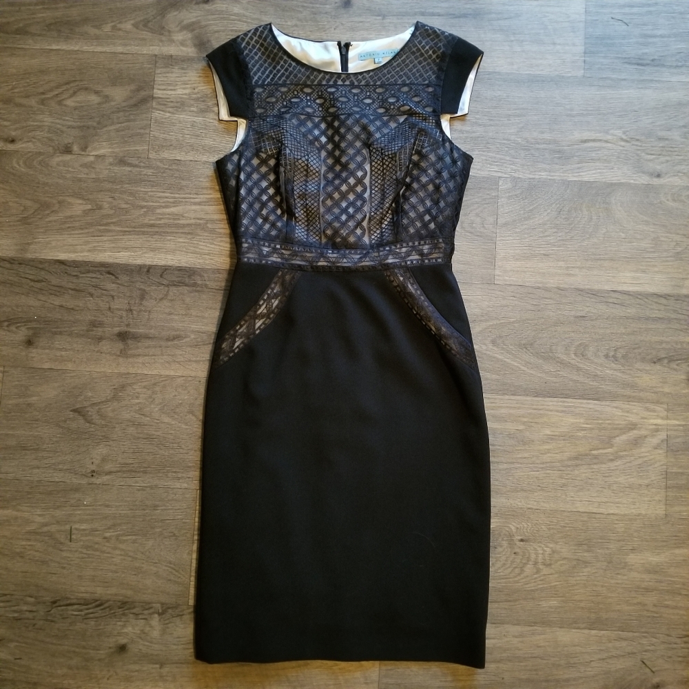 ANTONIO MELANI | Lace Detailed Work Dress